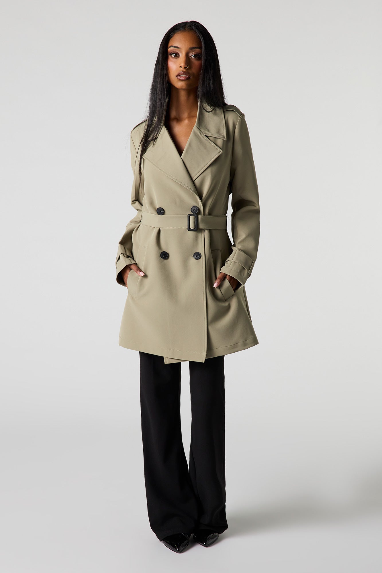 Belted Trench Coat – Urban Planet