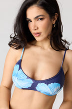 Picot Trim Bikini Top
