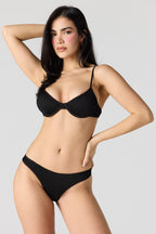 Culotte de maillot froissée