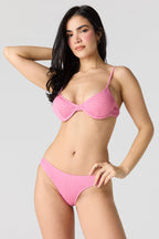 Culotte de maillot froissée