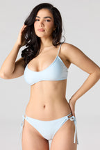 Picot Trim Bikini Bottom