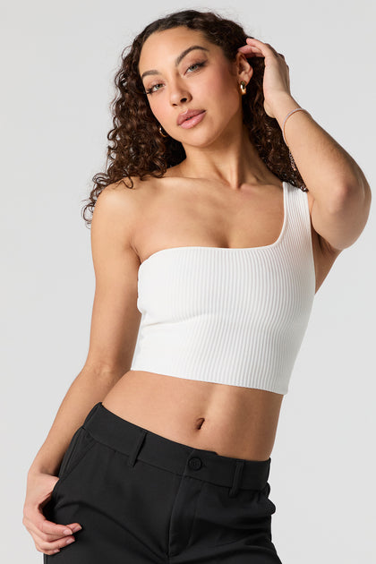 Mad Urban Ribbed Cross Belt Crop Tops | Tops for Women | Short Tops for  Women | Crop Tops for Women | Jeans Tops for Women