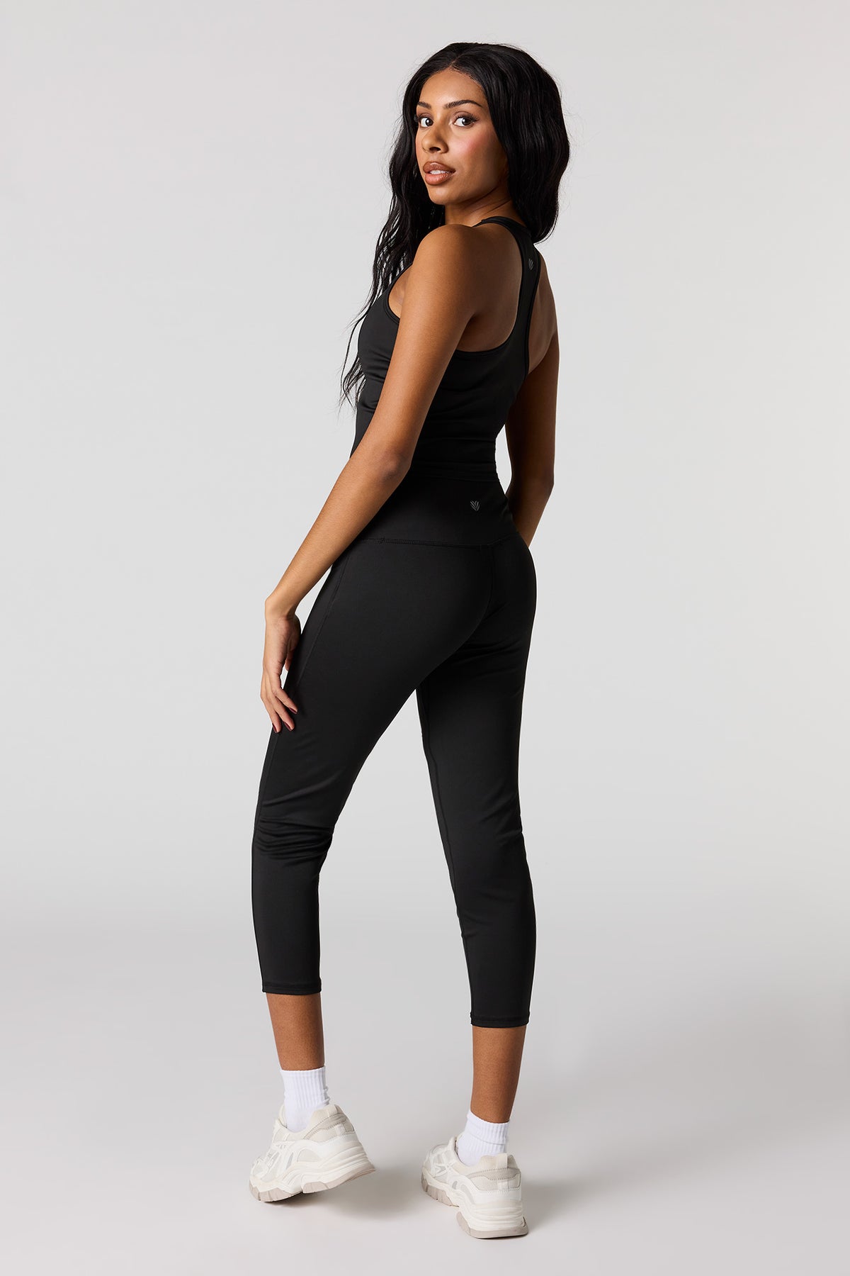 Alt View 3. Active Legging 24" - Black