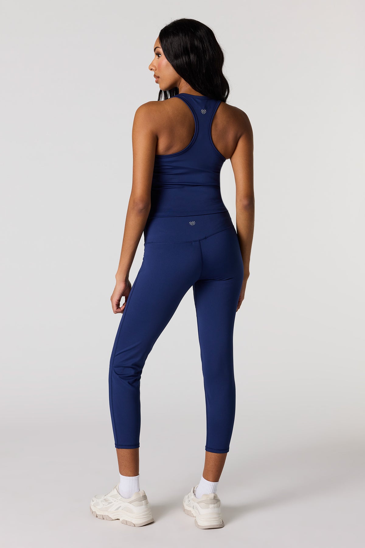 Alt View 3. Active Legging 24" - Dark Blue