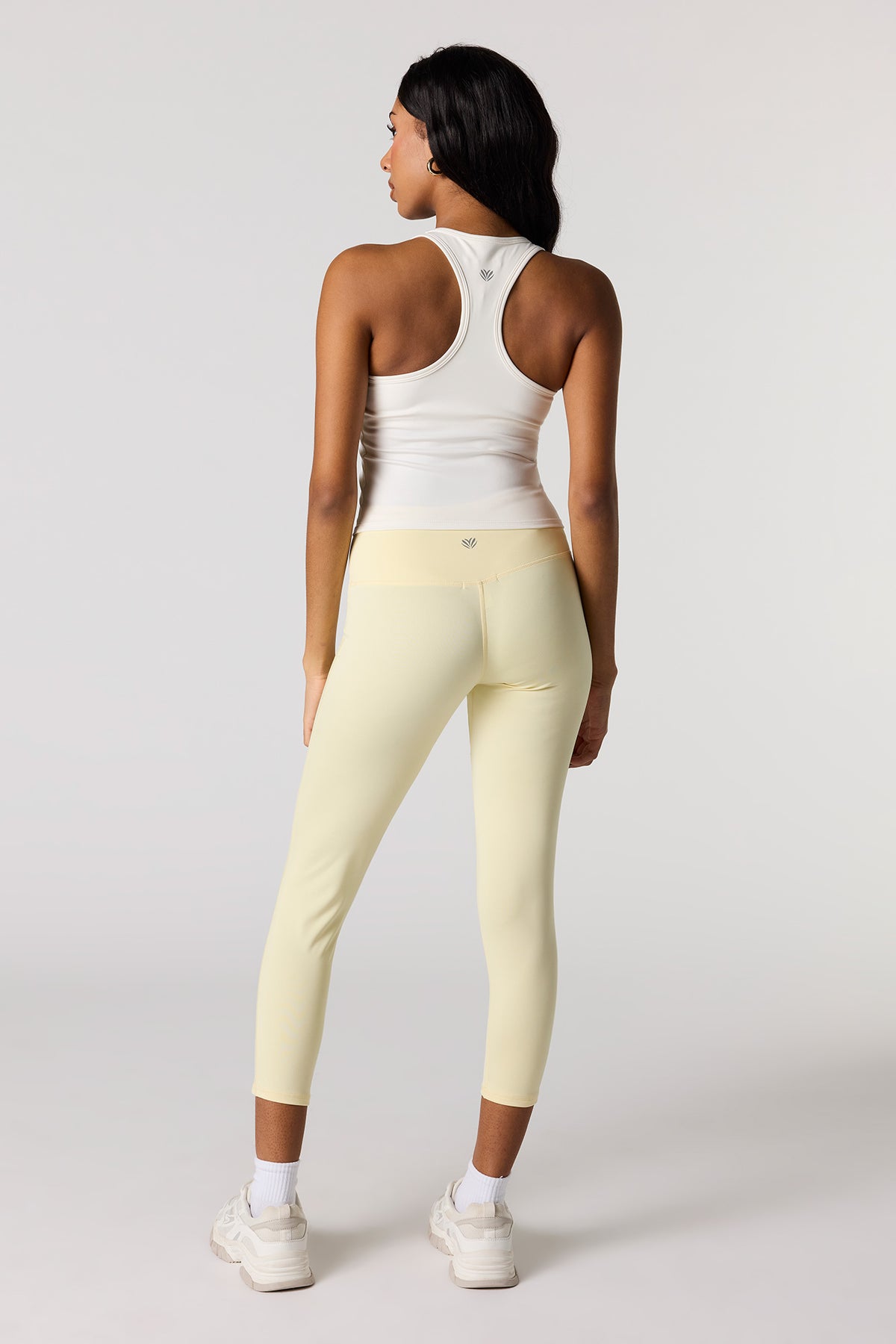Alt View 3. Active Legging 24" - Yellow