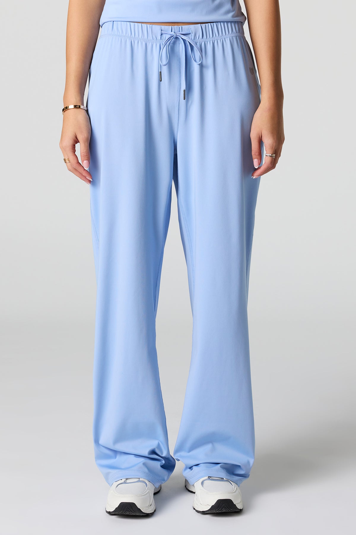 Alt View 2. Active Straight Leg Pant - Light Blue