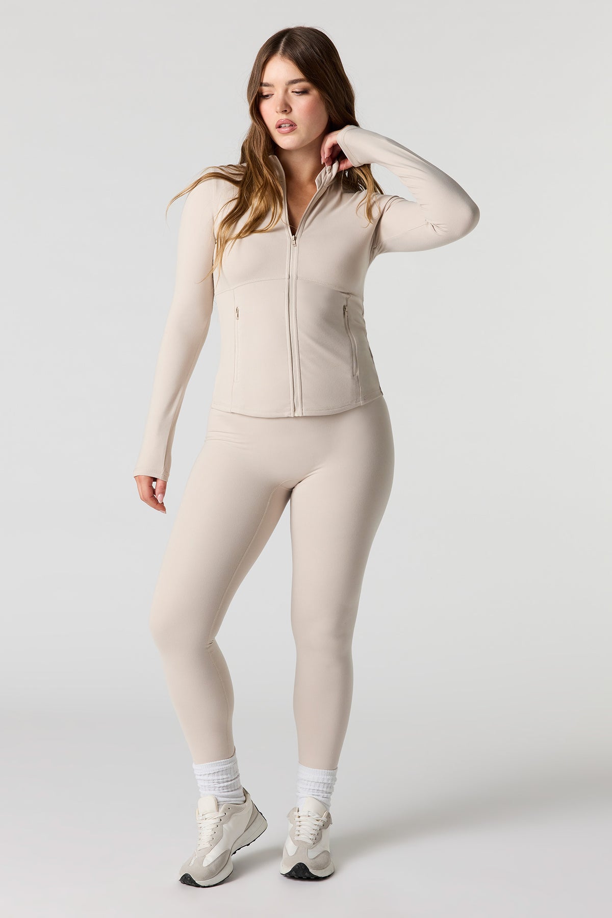 Active Legging - Oatmeal