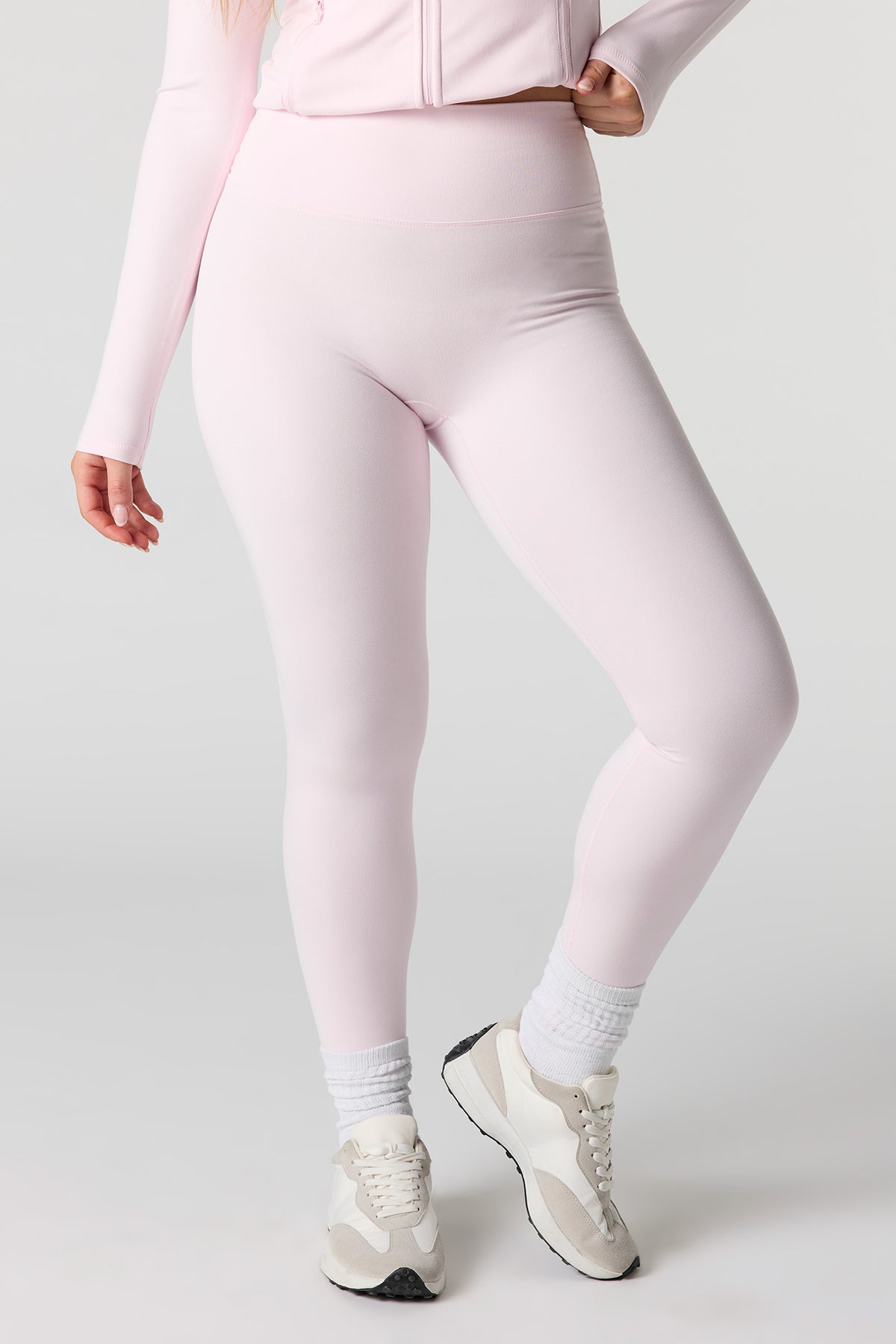 Alt View 2. Active Legging - Pink
