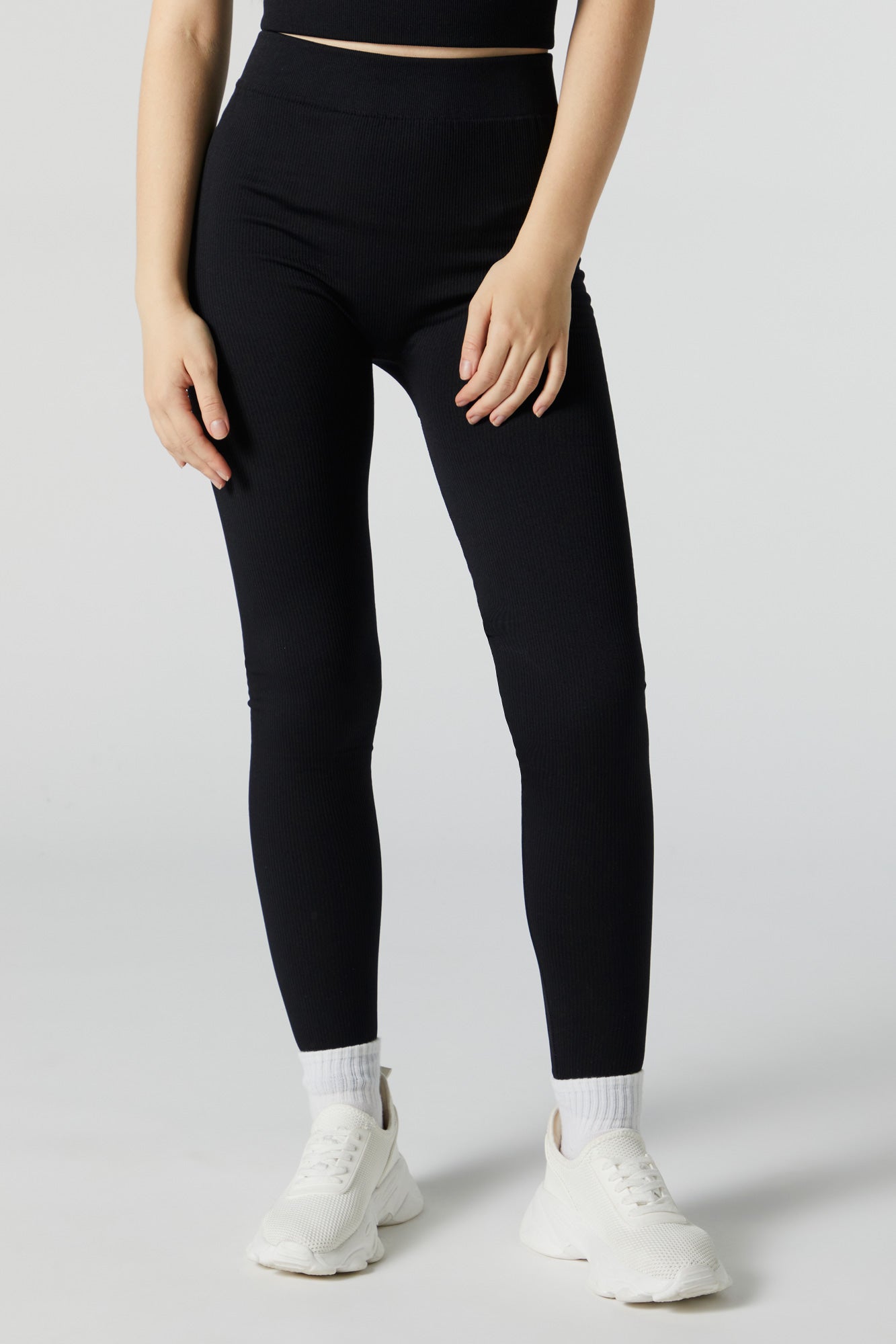 Active Seamless Ribbed High Rise Legging