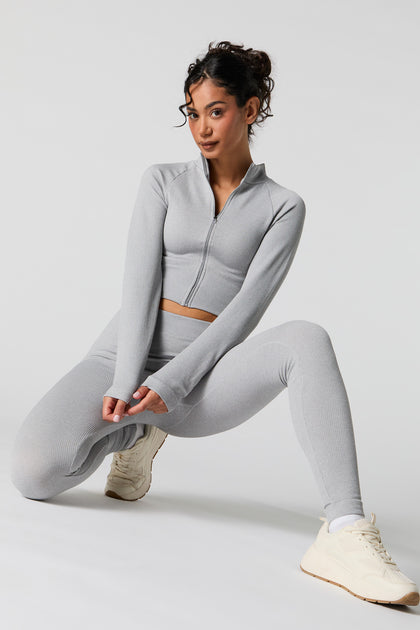 Active Seamless Ribbed Legging