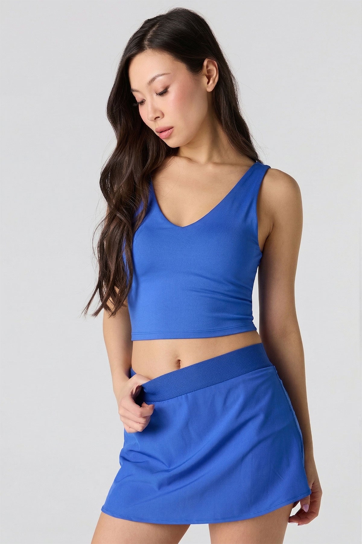 Active Mini Tennis Skort - Blue