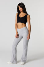 Pantalon Active côtelé à jambe évasée