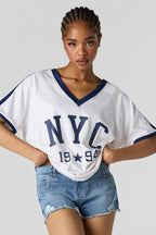 T-shirt décontracté imprimé
