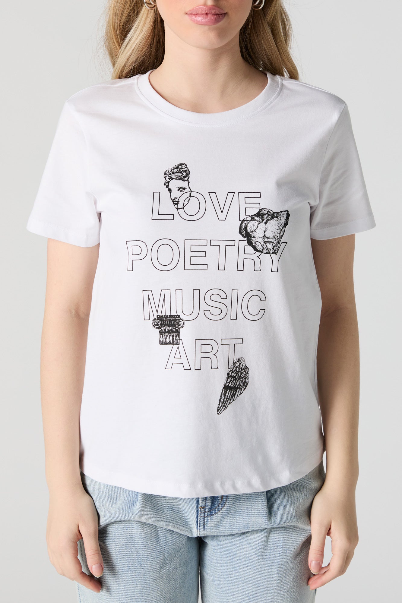 Love Poetry Music Graphic T-Shirt
