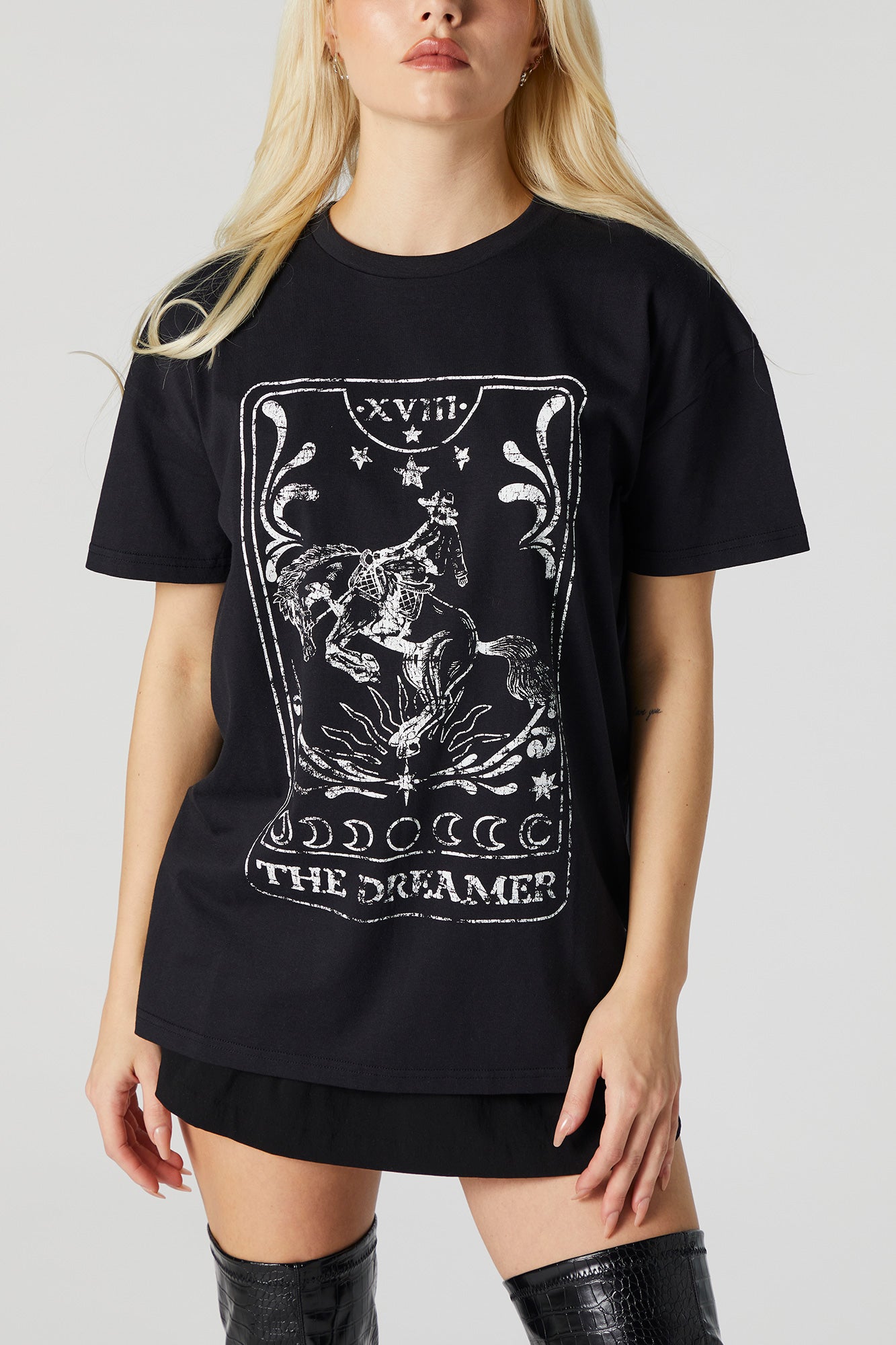 The Dreamer Graphic Oversized T-Shirt
