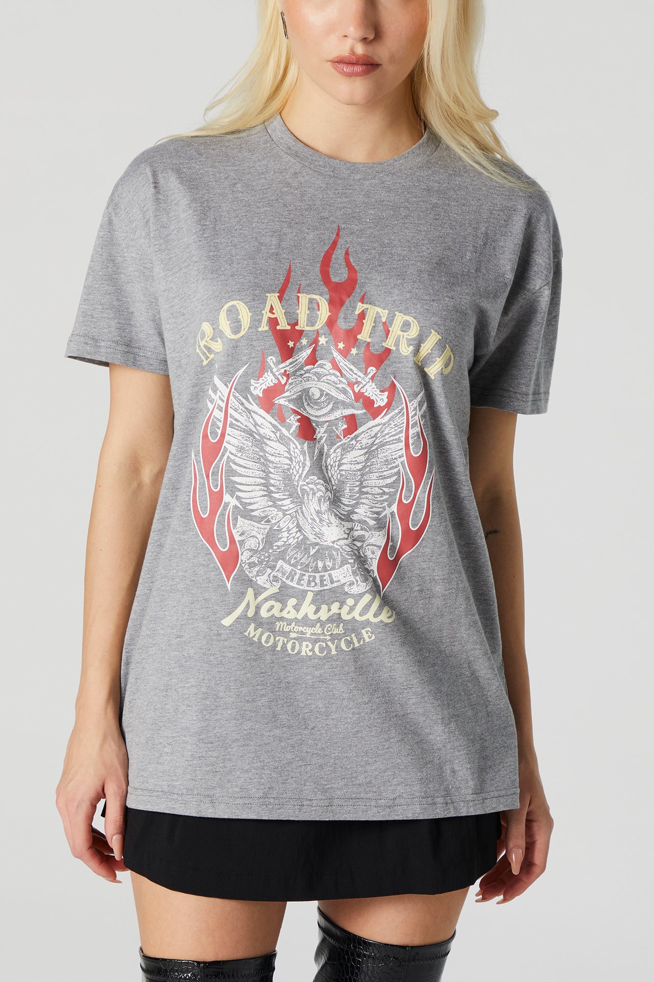 Road Trip Graphic Oversized T-Shirt