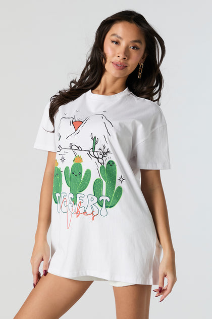 T-shirt à imprimé Desert Vibes