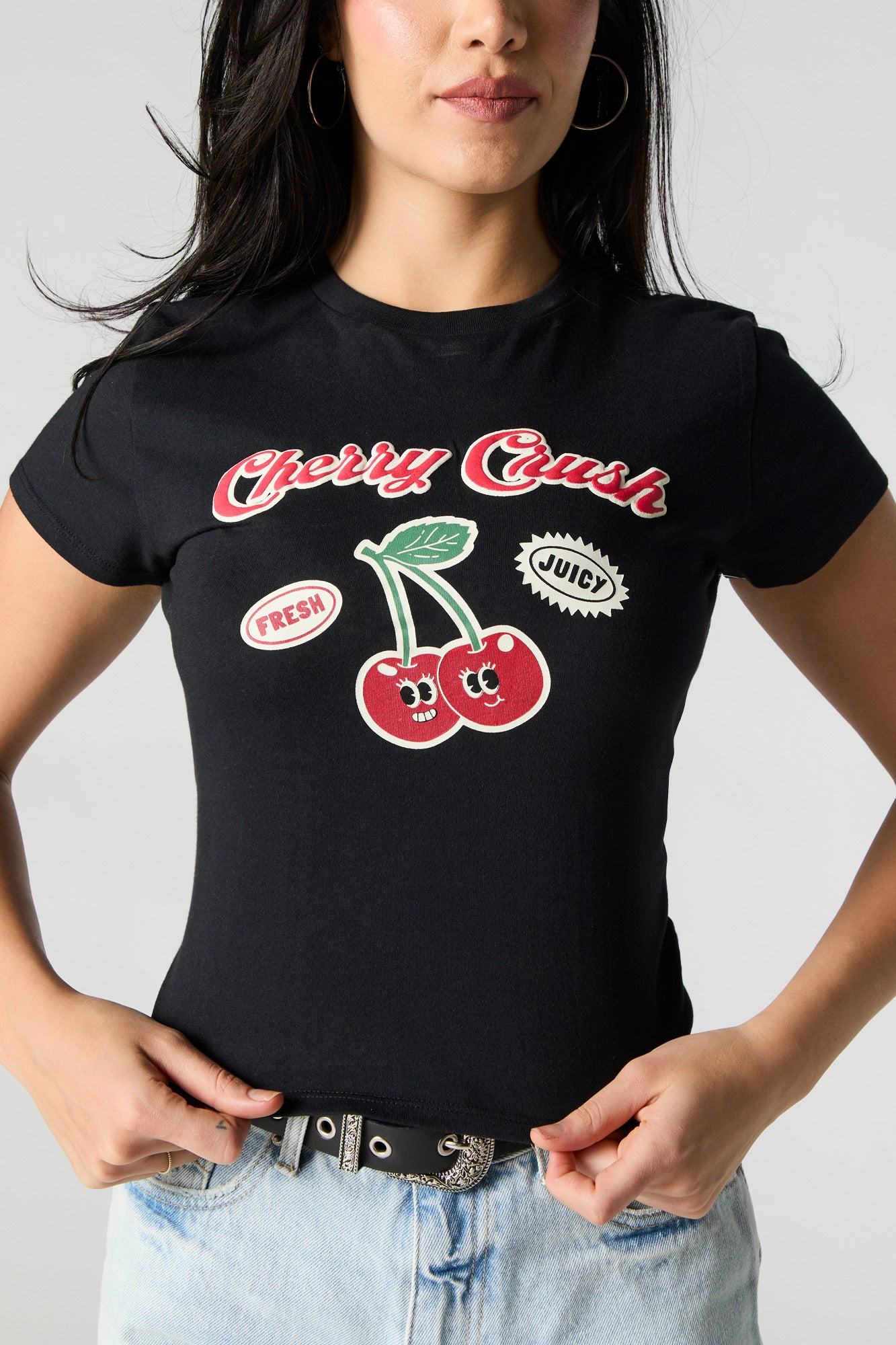Cherry Crush Graphic Baby T-Shirt