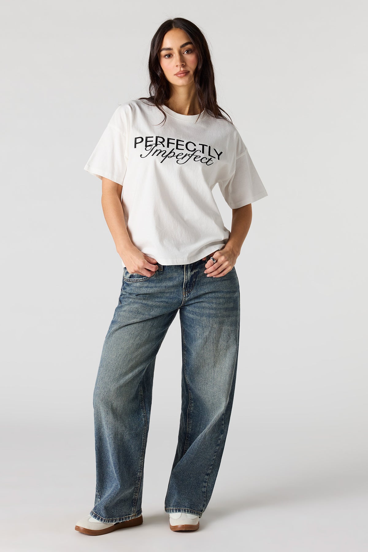 Vue alternative 3. T-shirt surdimensionné imprimé