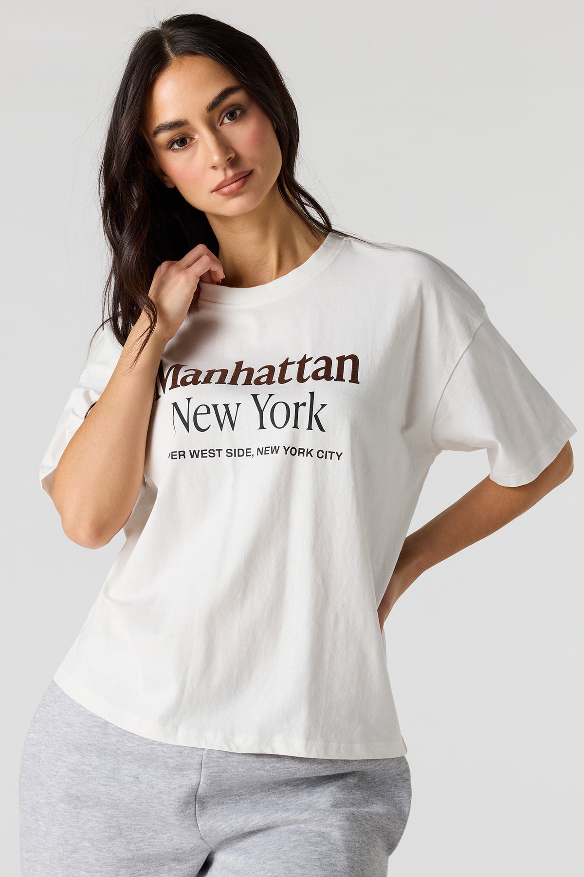 T-shirt surdimensionné imprimé
