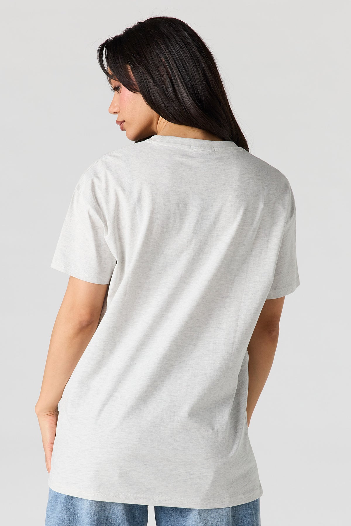 Alt View 2. Graphic T-Shirt - Silver