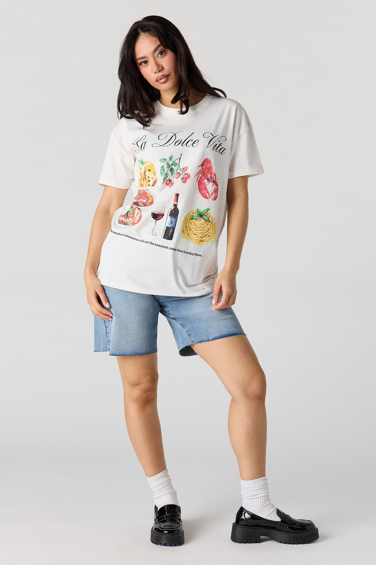 Alt View 3. Graphic T-Shirt - Off White