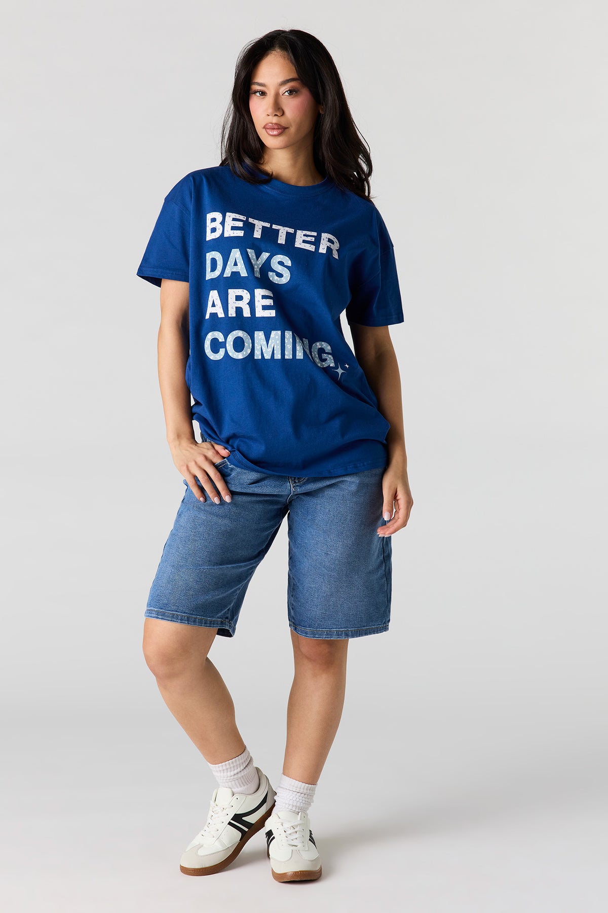 Alt View 3. Graphic T-Shirt - Navy