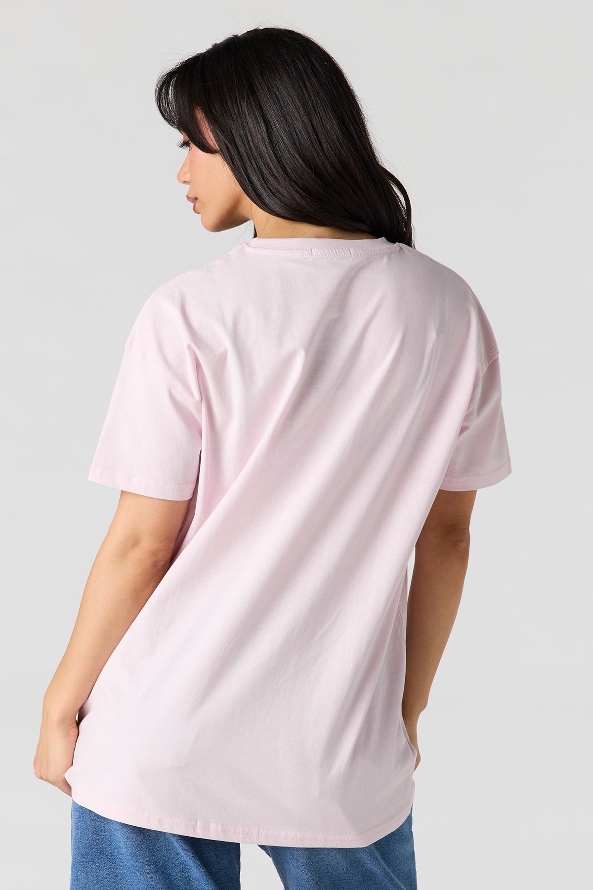 Alt View 2. Graphic T-Shirt - Pink