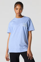 T-shirt surdimensionné à imprimé HD Flight
