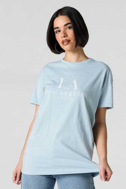T-shirt à imprimé Los Angeles