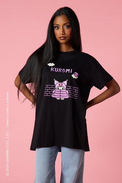 KRY kuromiBIGTシャツ新品 Kurmi - Oversized T-shirt – Gradient