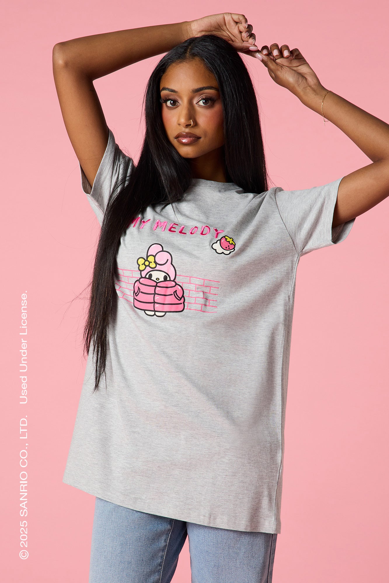 My Melody™ Embroidered Oversized T-Shirt – Urban Planet
