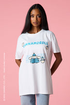 T-shirt surdimensionné avec motif brodé Cinnamoroll™