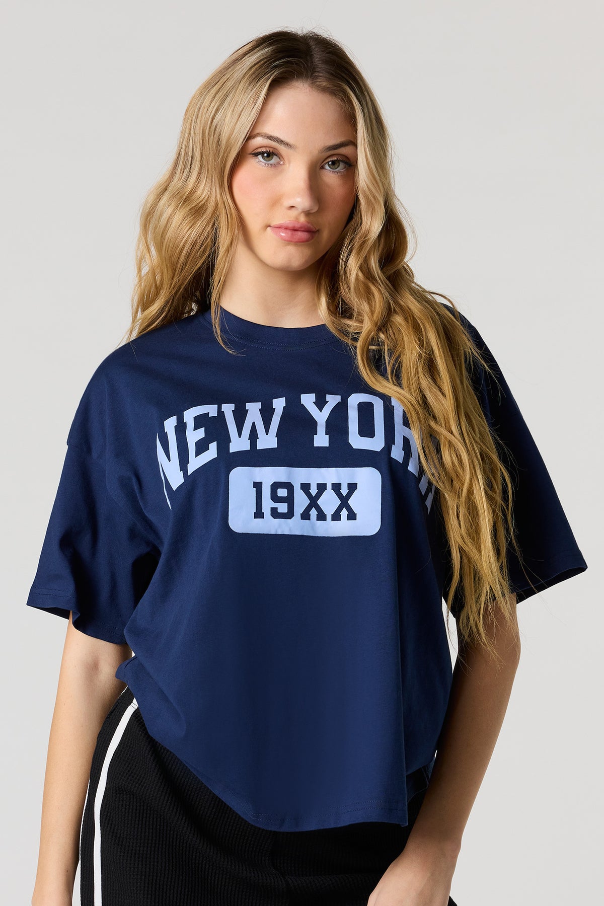 New York Graphic T-Shirt - Dark Blue