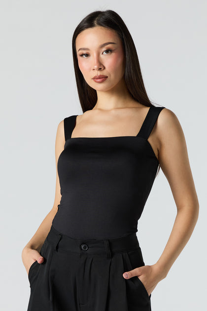 Contour Square Neck Tank Bodysuit