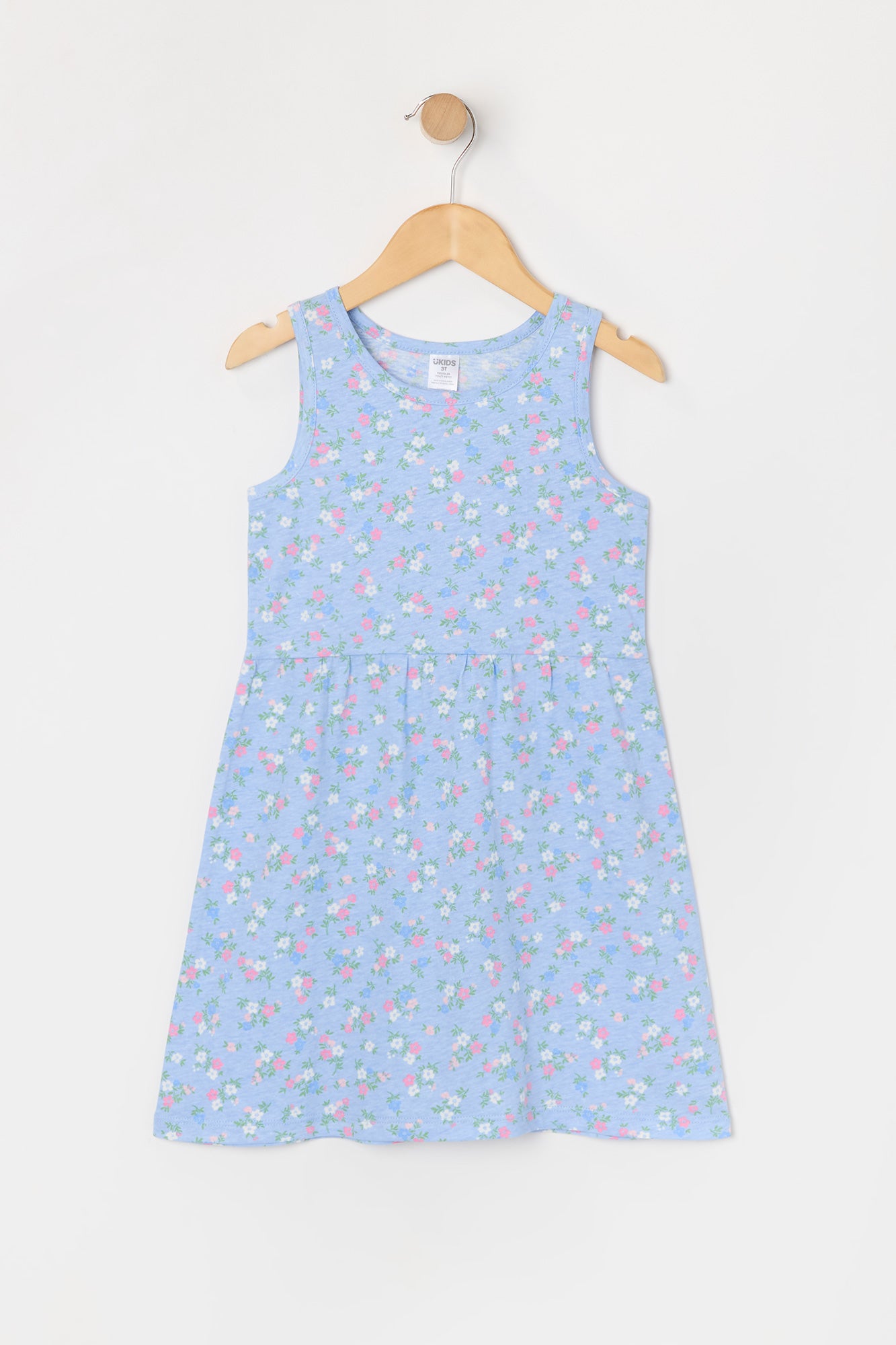 Toddler Girl Floral Print Sleeveless Dress