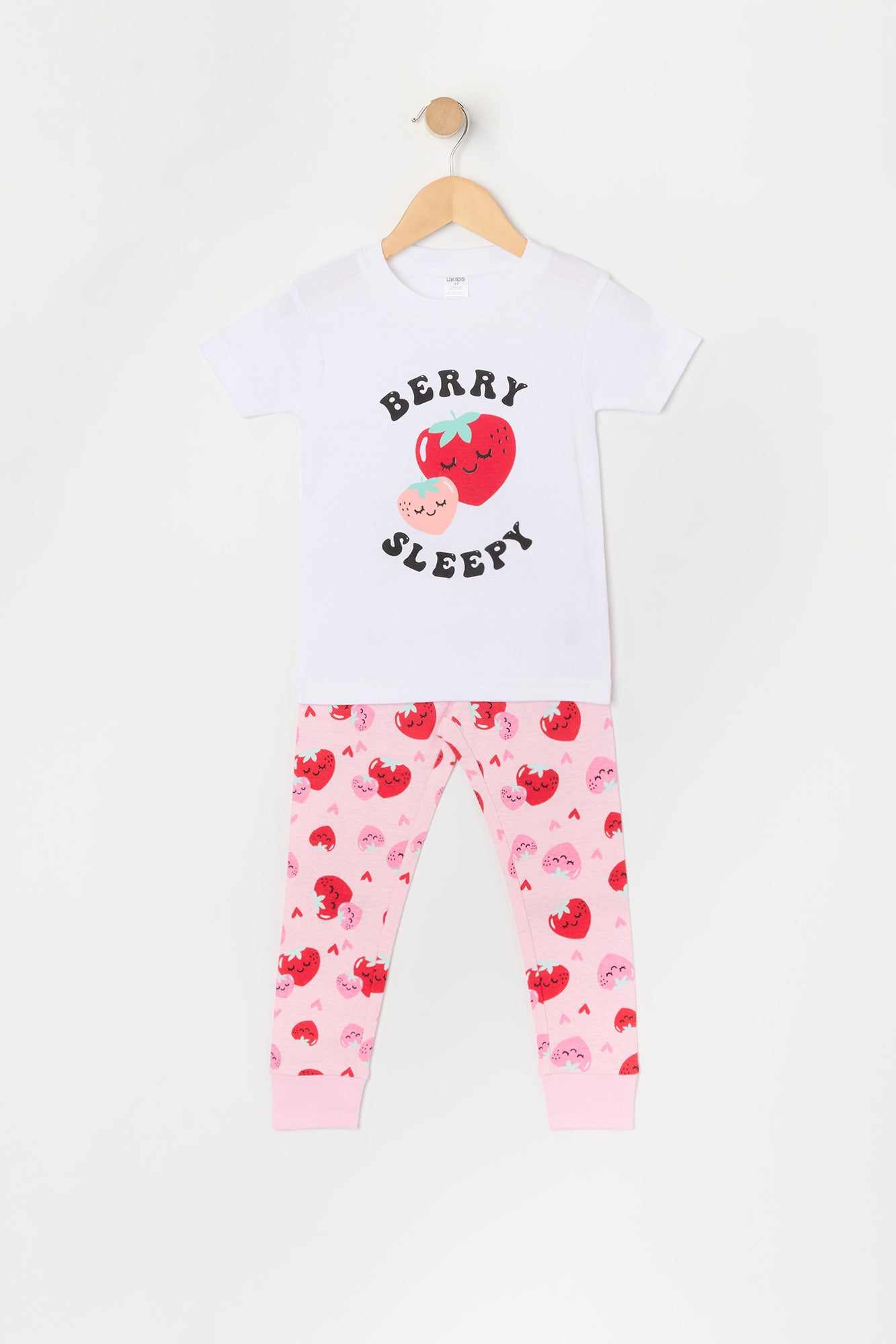 Toddler Girl Berry Sleepy 2 Piece Pajama Set