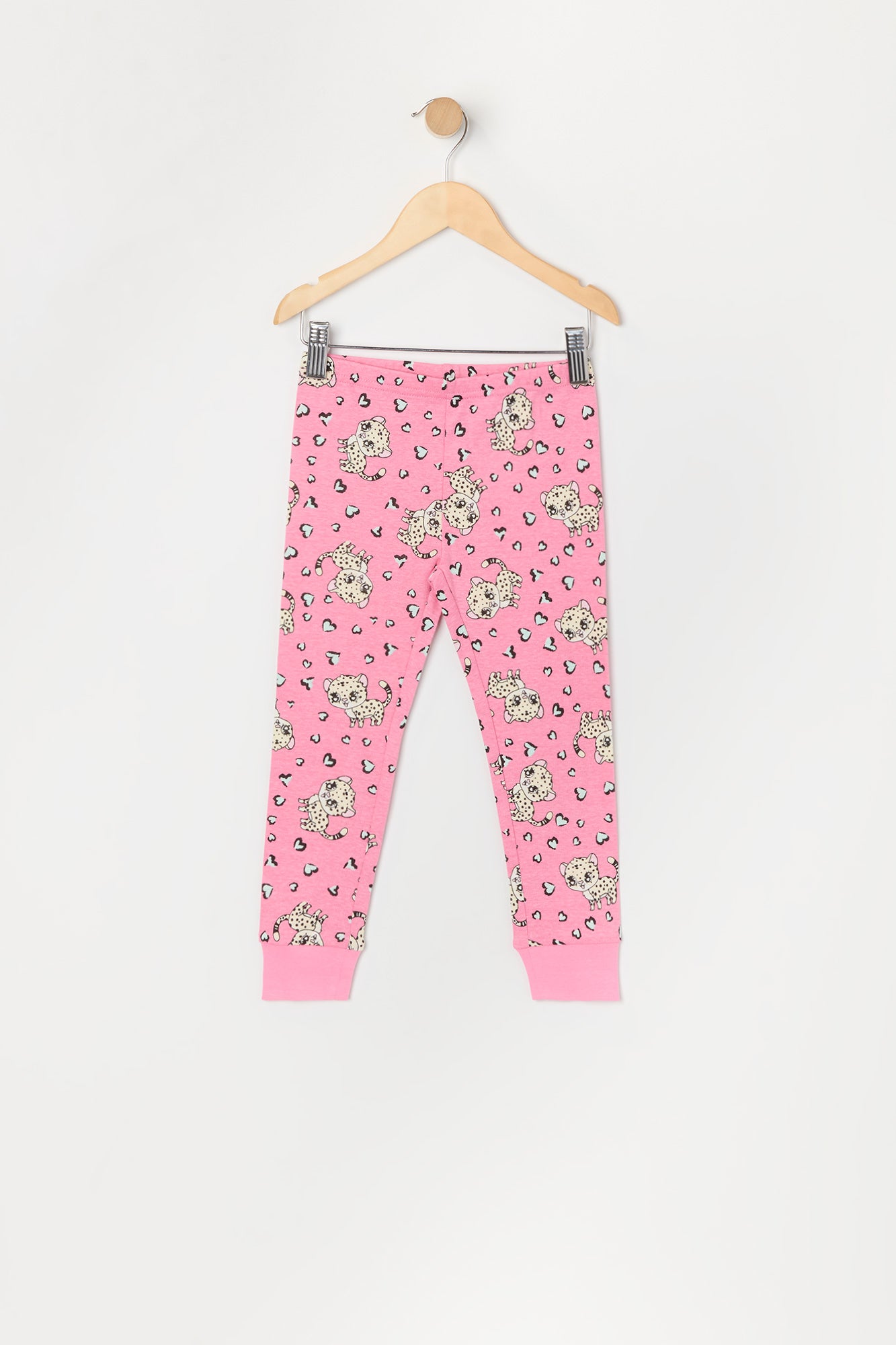 Toddler Girl Wild One 2 Piece Pajama Set