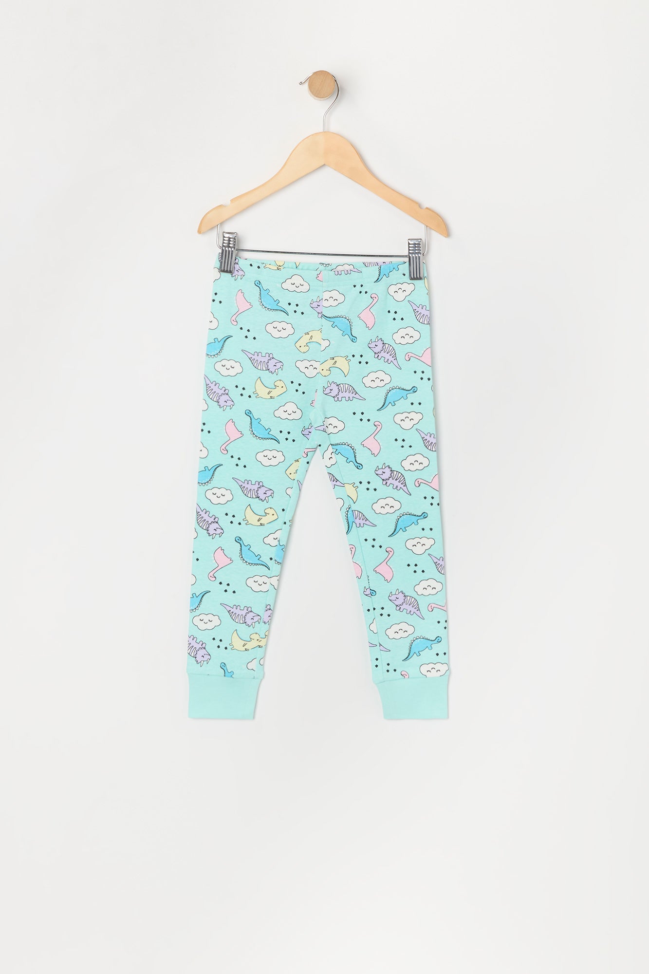 Toddler Girl Cute-A-Sauras 2 Piece Pajama Set