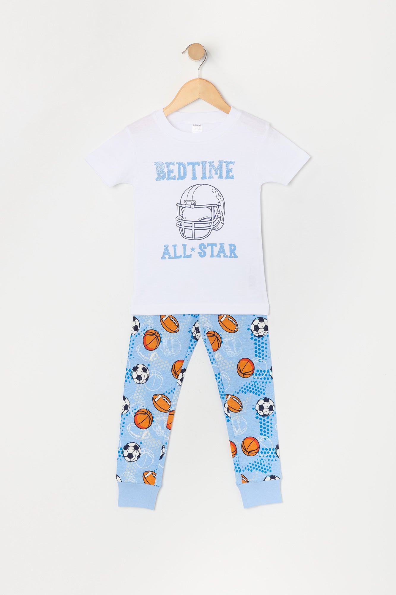 Toddler Boy Bedtime Allstar 2 Piece Pajama Set