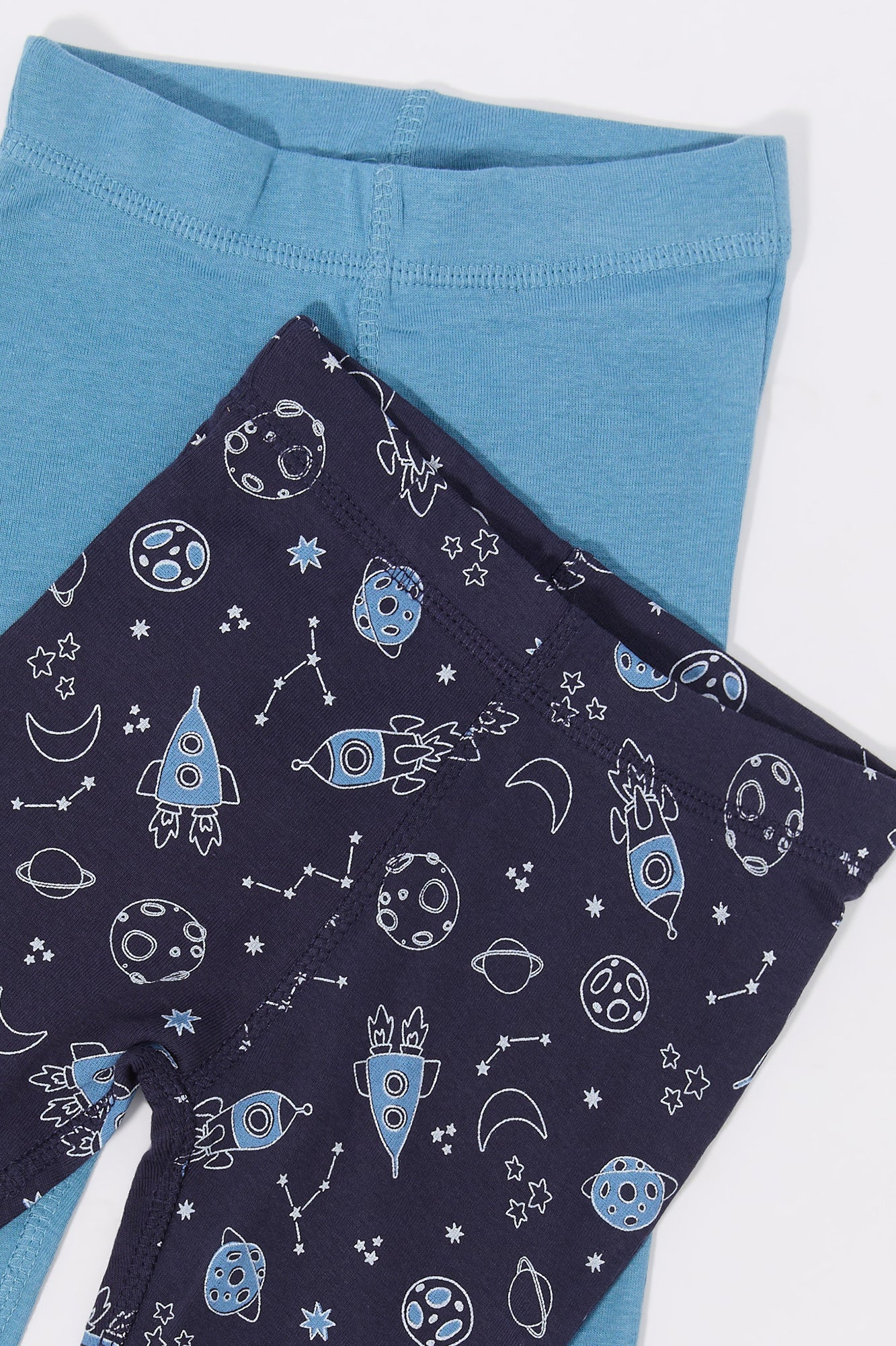 Legging à imprimé Espace pour bébé (Paquet de 2)