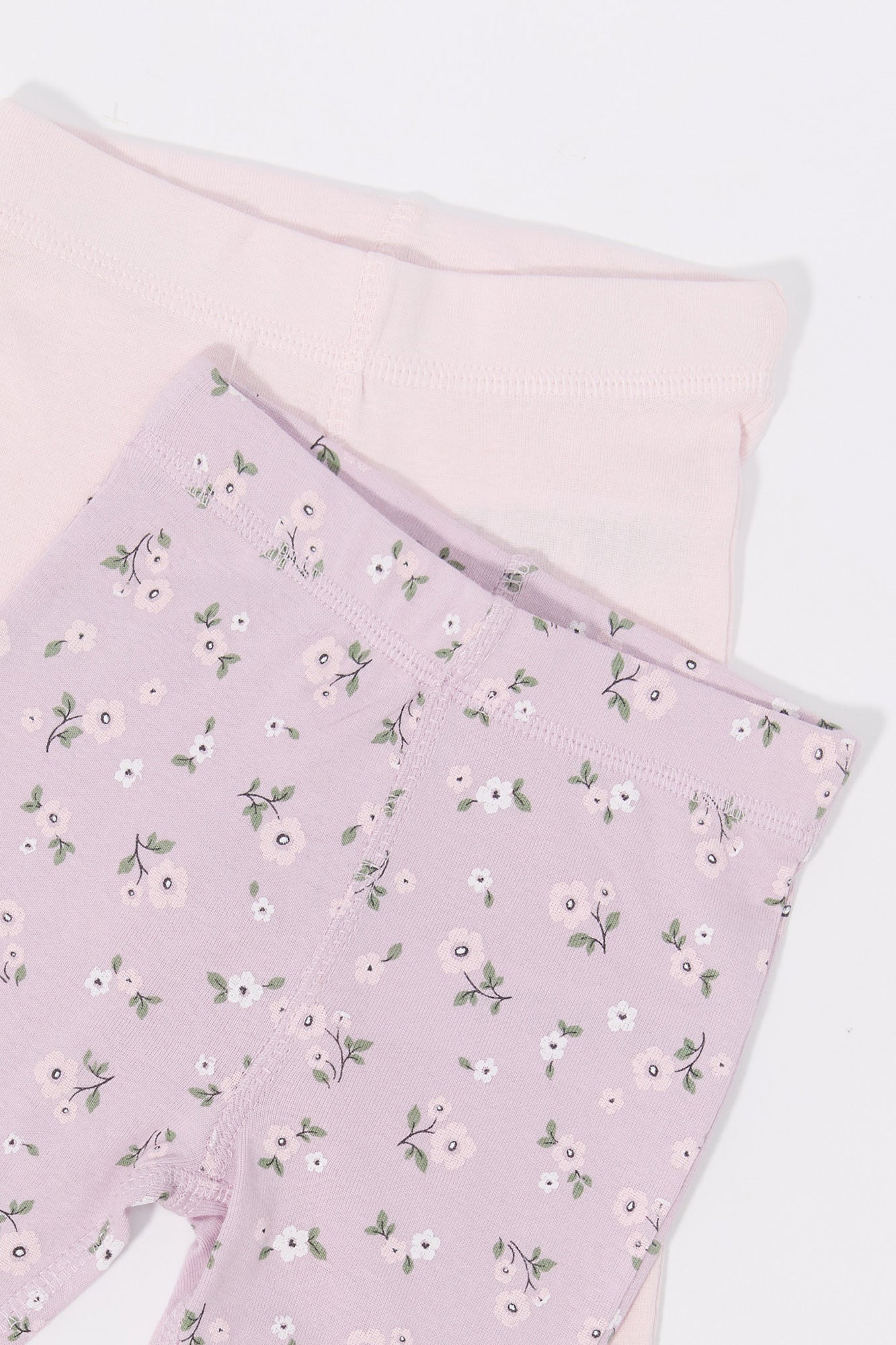 Legging fleuri pour bébé (Paquet de 2)