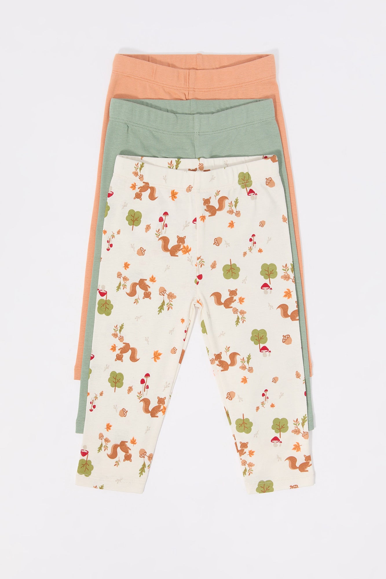 Baby Woodland Print Legging (3 Pack)