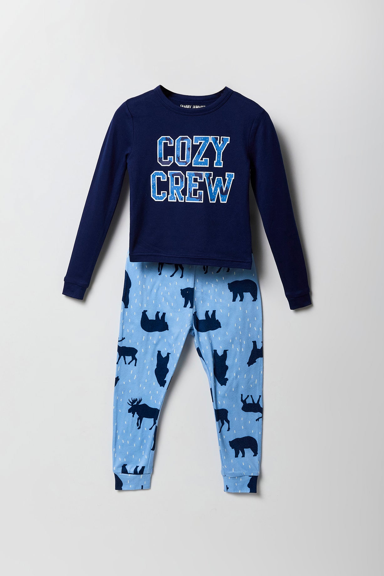 Ensemble Pyjama de famille à imprimé Cozy Crew pour tout-petit