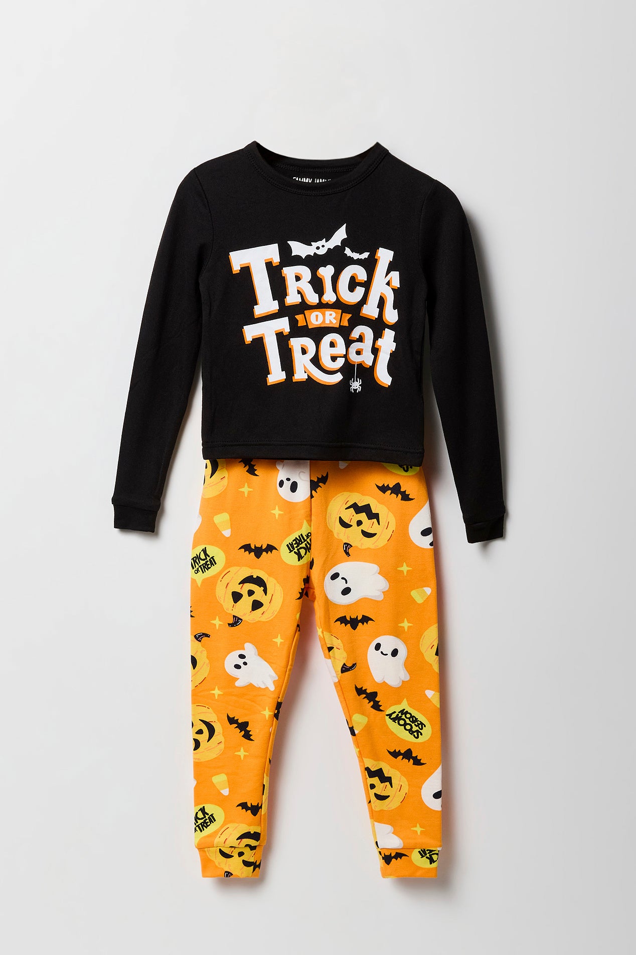 Toddler Fammy Jammies Trick or Treat 2 Piece Pajama Set