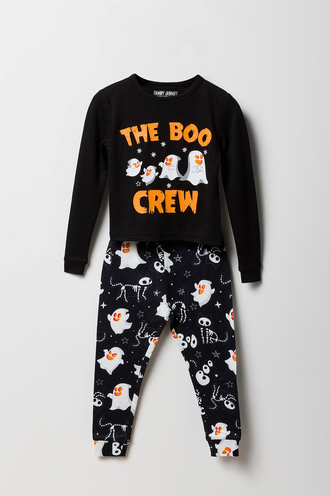 Ensemble-pyjama deux pièces pour la famille à imprimé Boo Crew bambins