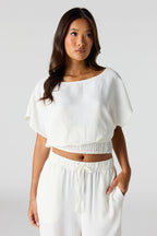 Cinched Waist Top