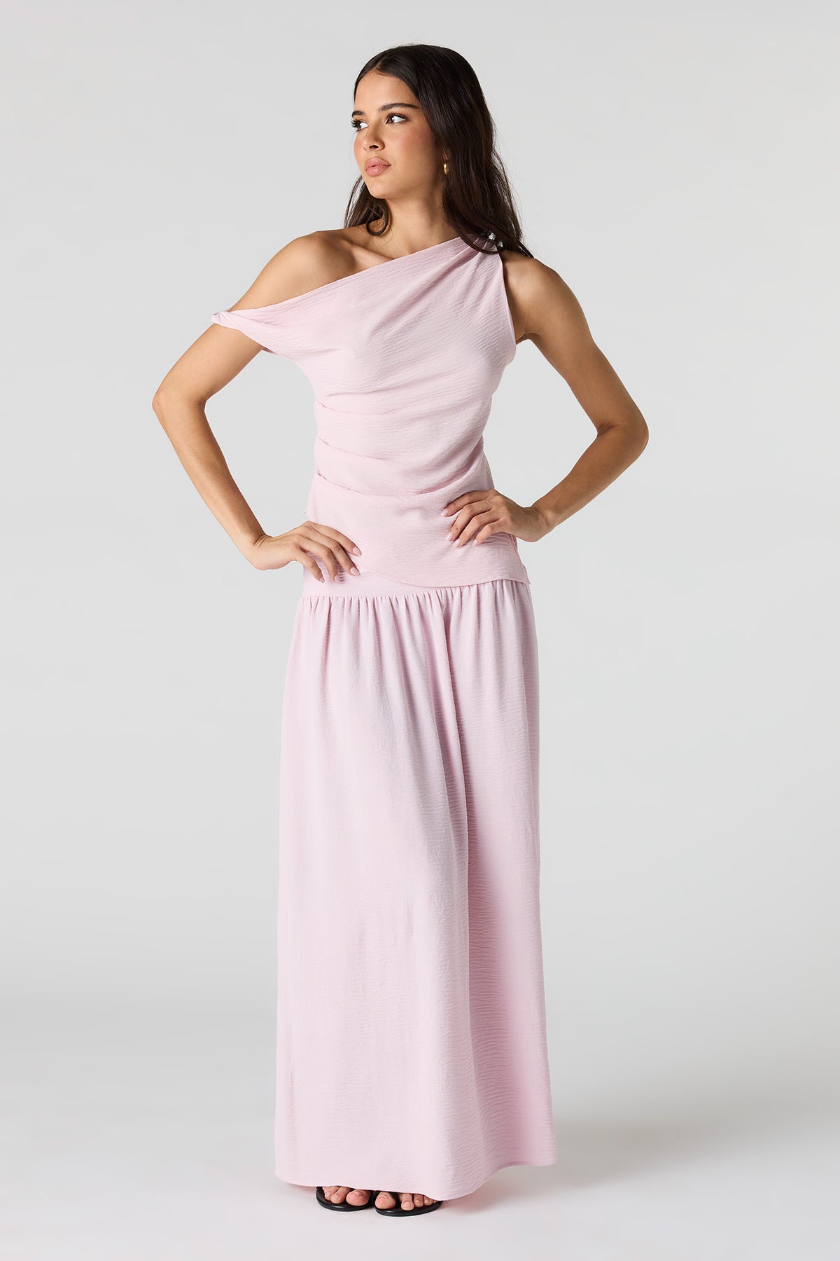 Alt View 3. Textured Off Shoulder Top - Lilac