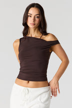 Ruched Twist Strap Tank