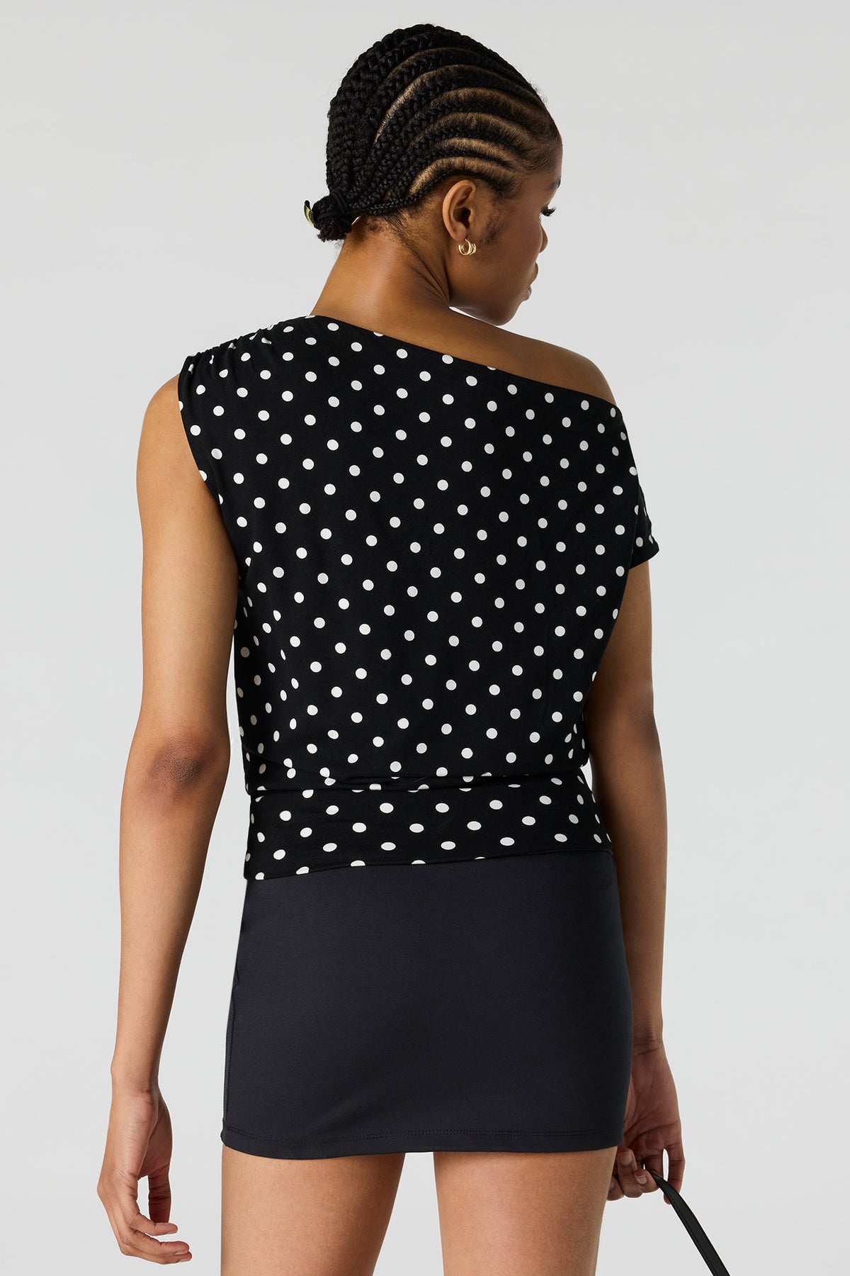 Alt View 2. Off Shoulder Top - Ivory